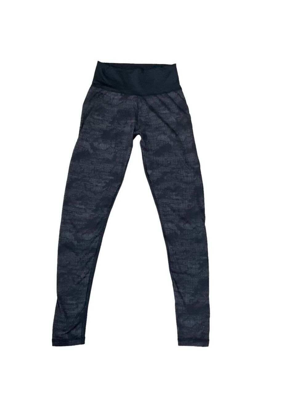 Adidas High Rise Black with heathered camo Leggings size Small